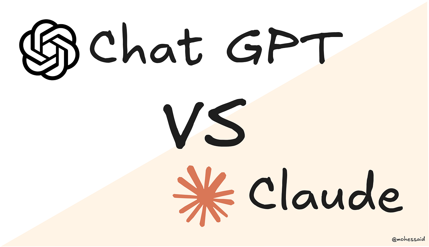 Comparação entre ChatGPT e Claude